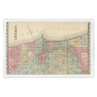 Chicago Map by Mitchell