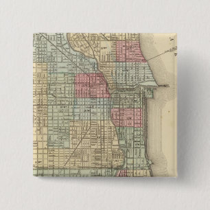 Chicago Map by Mitchell Button