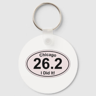 Chicago Marathon Keychain