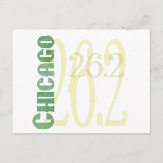Chicago Marathon Postcard