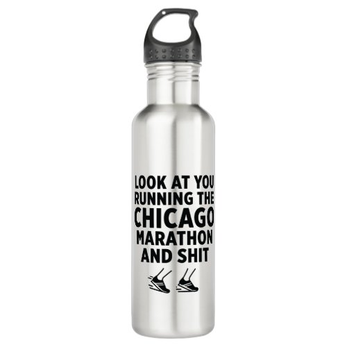 Chicago Marathon Winner or Finisher Runner Stainless Steel Water Bottle