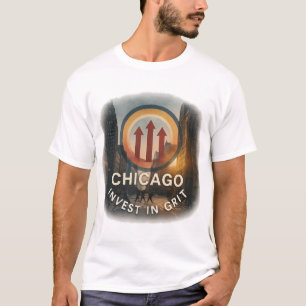 Chicago Men’s T-Shirt Urban Grit Calm Tee