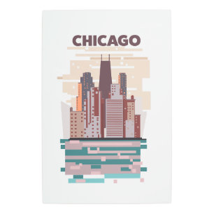 Chicago Metal Print