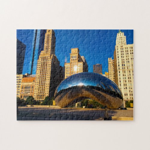 Chicago Millennium Park Jigsaw Puzzle