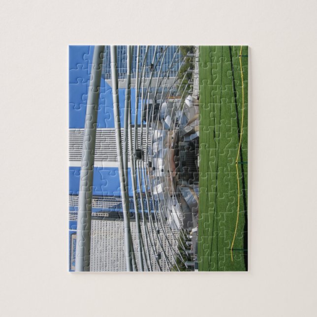 Chicago Millennium Park Jigsaw Puzzle (Vertical)
