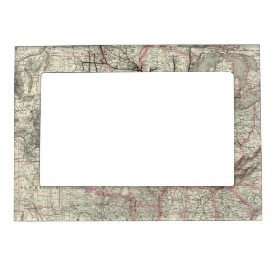 Chicago Milwaukee and St Paul Ry and connections Magnetic Picture Frame