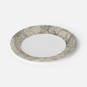 Chicago Milwaukee and St Paul Ry and connections Paper Plates