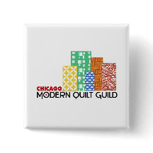 Chicago Modern Quilt Guild Square Button