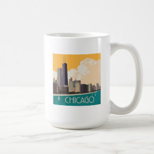 Chicago Modern Skyline Coffee Mug