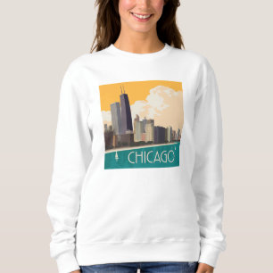 Chicago Modern Skyline Sweatshirt