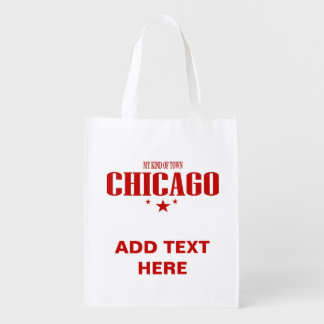 Chicago My Town, edit text, Grocery Bag