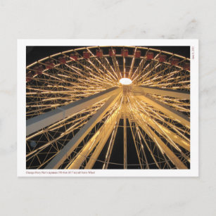 Chicago Navy Pier's Signature Ferris Wheel Postcard