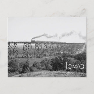 Chicago & North Western Railway viaduct Postcard