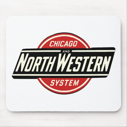 Chicago  Northwestern Railroad Logo 1 Mouse Pad