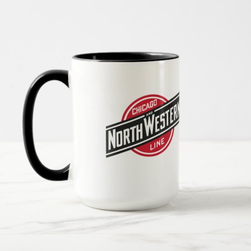 Chicago Northwestern Vintage Railroad Logo Mug