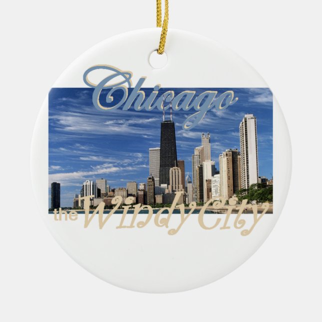 Chicago Ornament (Front)