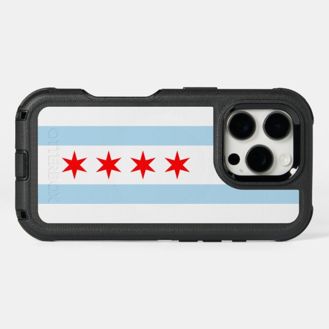 Chicago Otterbox iPhone Case (Back Horizontal)