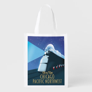 Chicago Pacific Northwest Grocery Bag