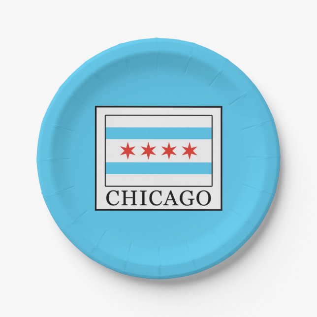 Chicago Paper Plates (Front)