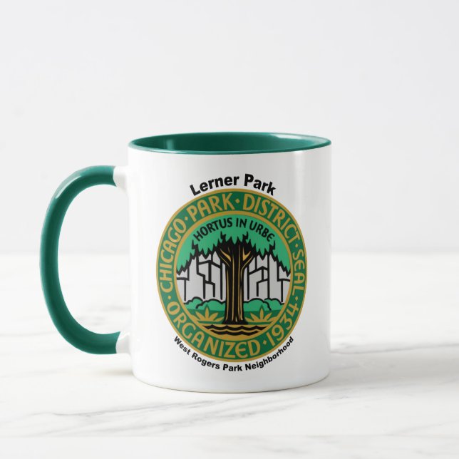 Chicago Park District, Lerner Park Mug (Left)