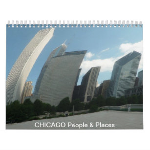 CHICAGO People & Places Calendar