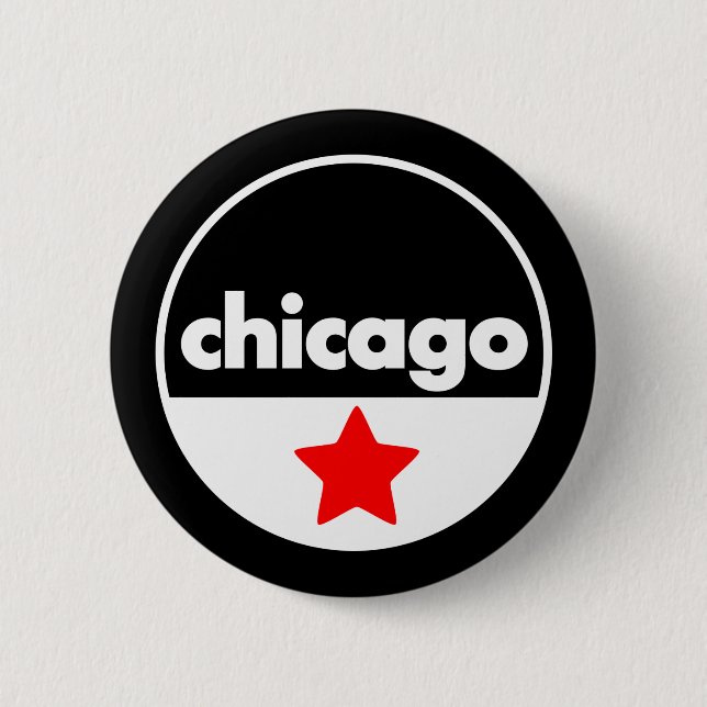 Chicago Pinback Button (Front)