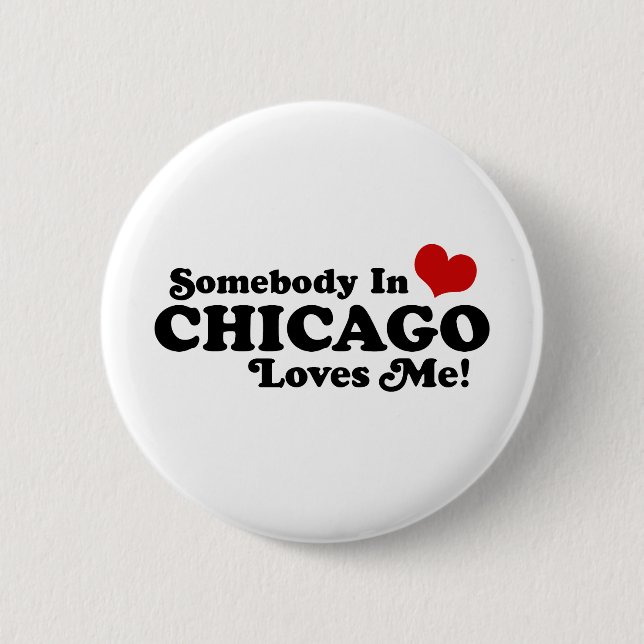Chicago Pinback Button (Front)