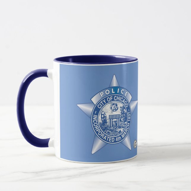 Chicago Police Gift Mug (Left)