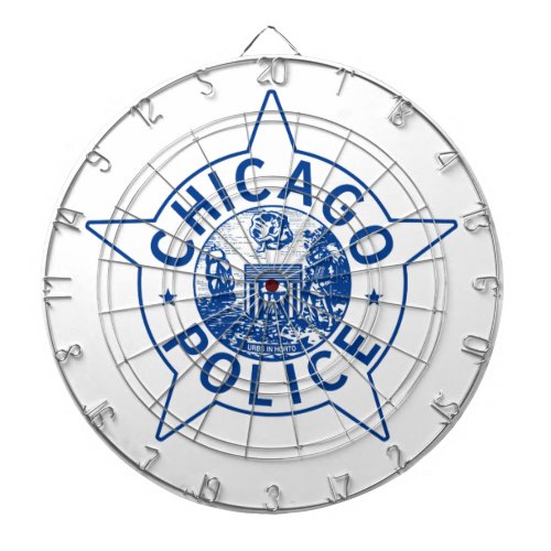 Chicago Police VINTAGE Dart Board
