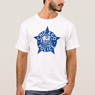 police t shirt white