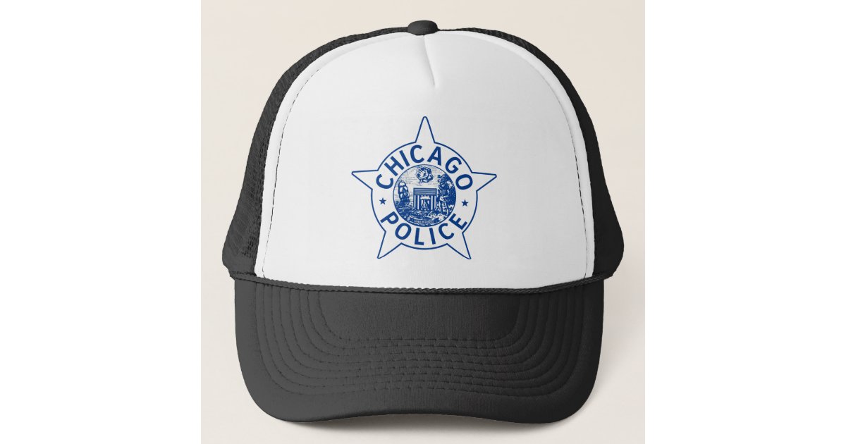 Chicago Police (VINTAGE) Trucker Hat | Zazzle