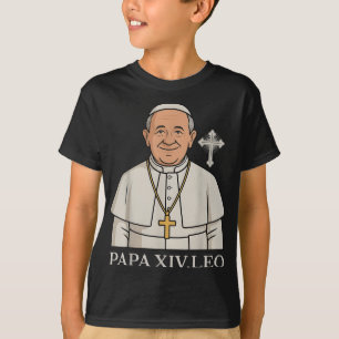 Chicago Pope Leo Xiv Da Pope Funny Meme  T-Shirt