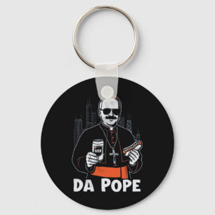 Chicago Pope Leo Xiv da Pope' Keychain