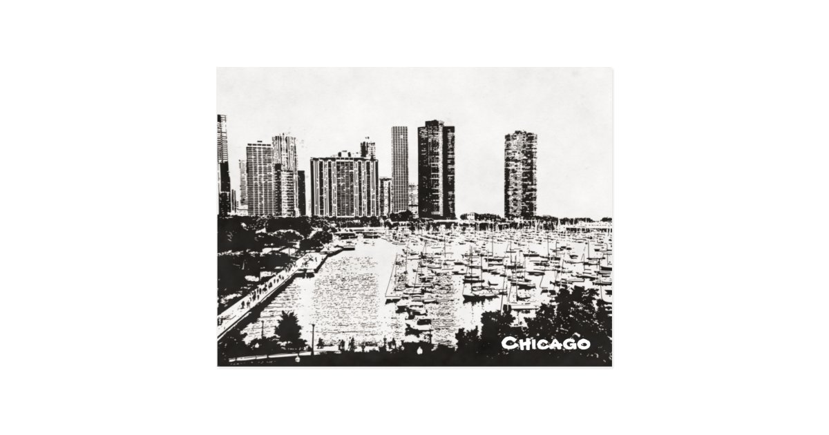 Chicago Postcard Zazzle