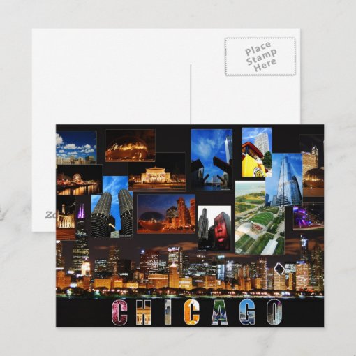 Chicago Postcard Zazzle