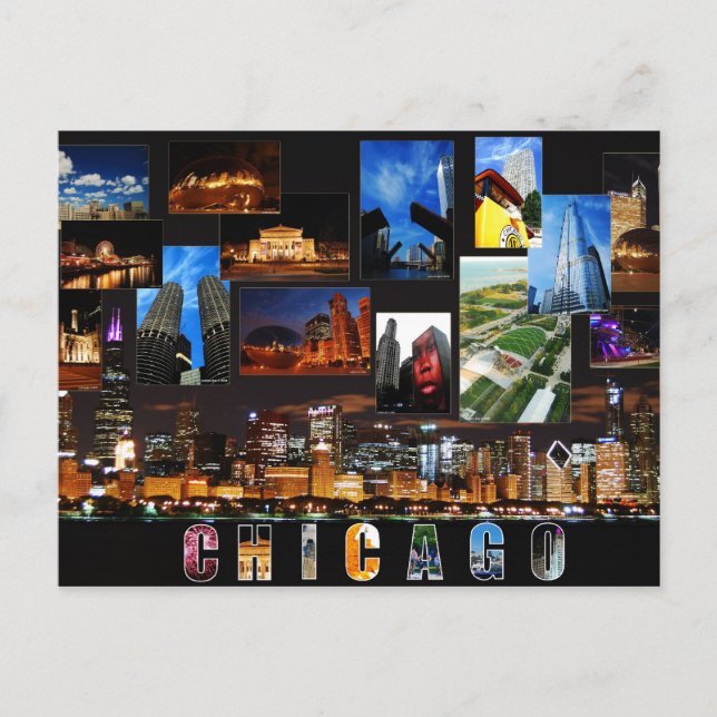 CHICAGO POSTCARD (Front)