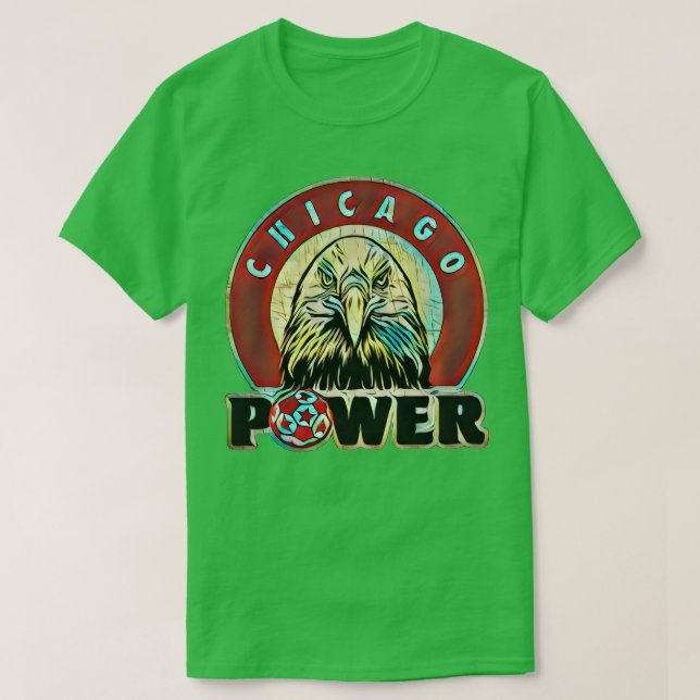 Chicago Power Soccer T-Shirt (Design Front)