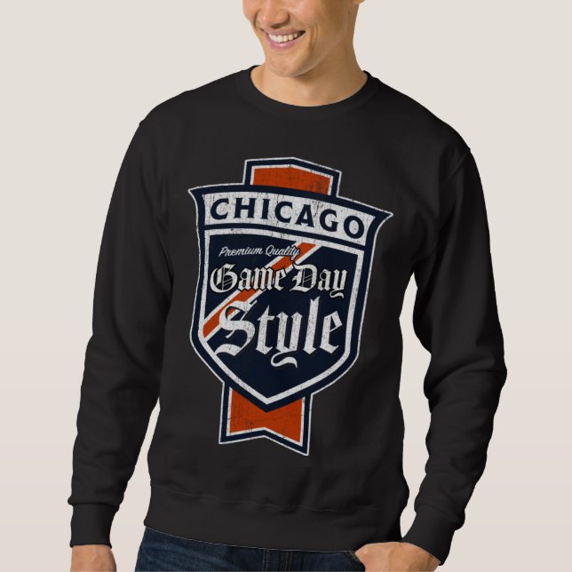 Chicago Pride  Windy City Classic Beer Label Sweatshirt (Front)