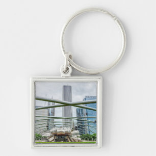 Chicago Pritzker Pavilion Keychain