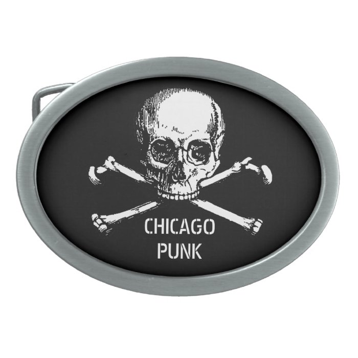 CHICAGO PUNK Belt buckle