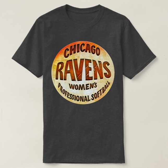 Chicago Ravens Softball T-Shirt (Design Front)