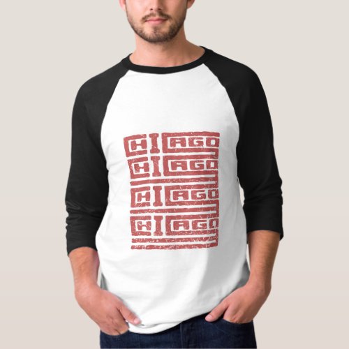 chicago _ red T_Shirt