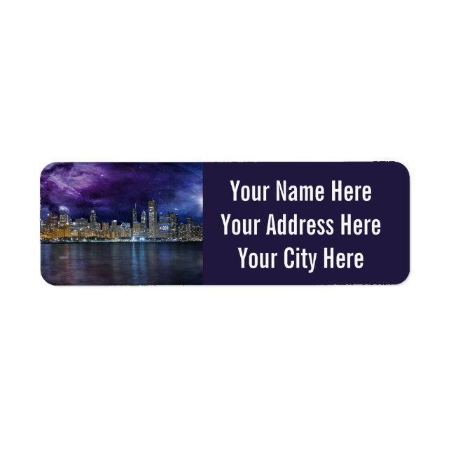 Chicago Return Address Labels (Front)