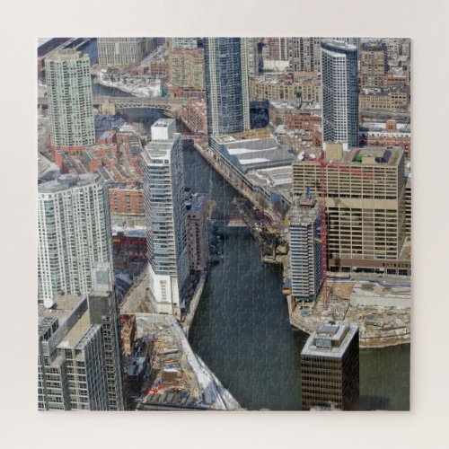 Chicago River Jigsaw Puzzle