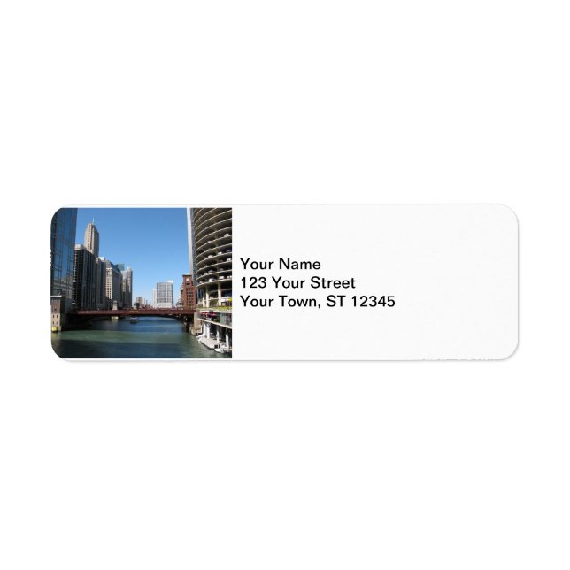 Chicago River Label (Front)