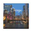 Chicago River Magnet Chicago River Magnet