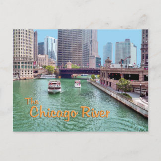 Chicago River Postcard