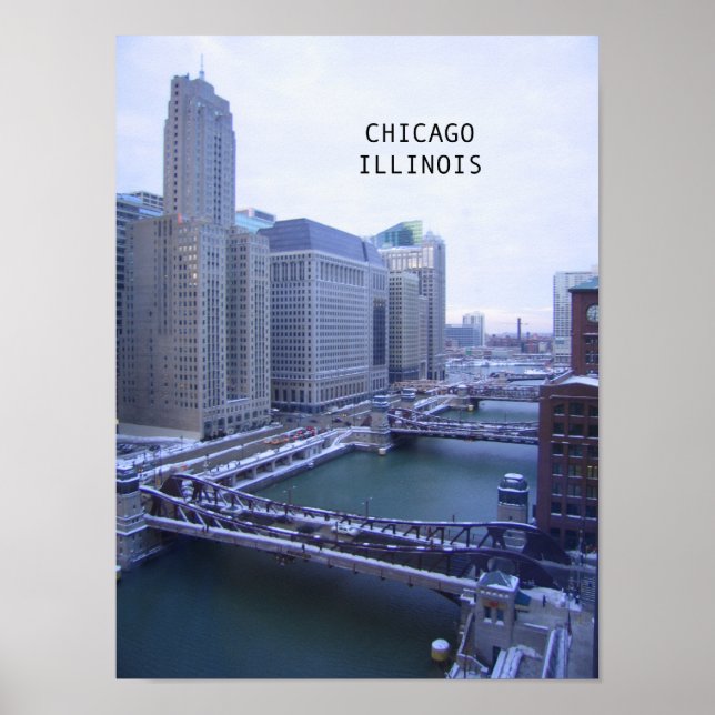 Chicago River Poster (Front)