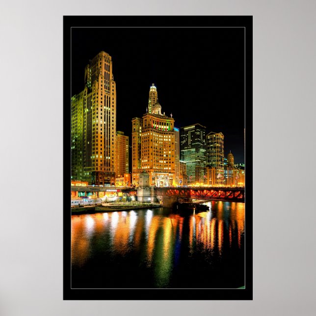 CHICAGO RIVER POSTER (Front)