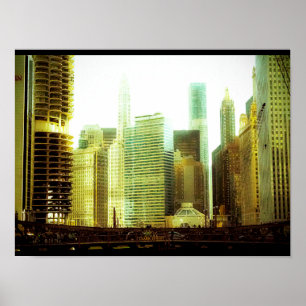 Chicago River Poster